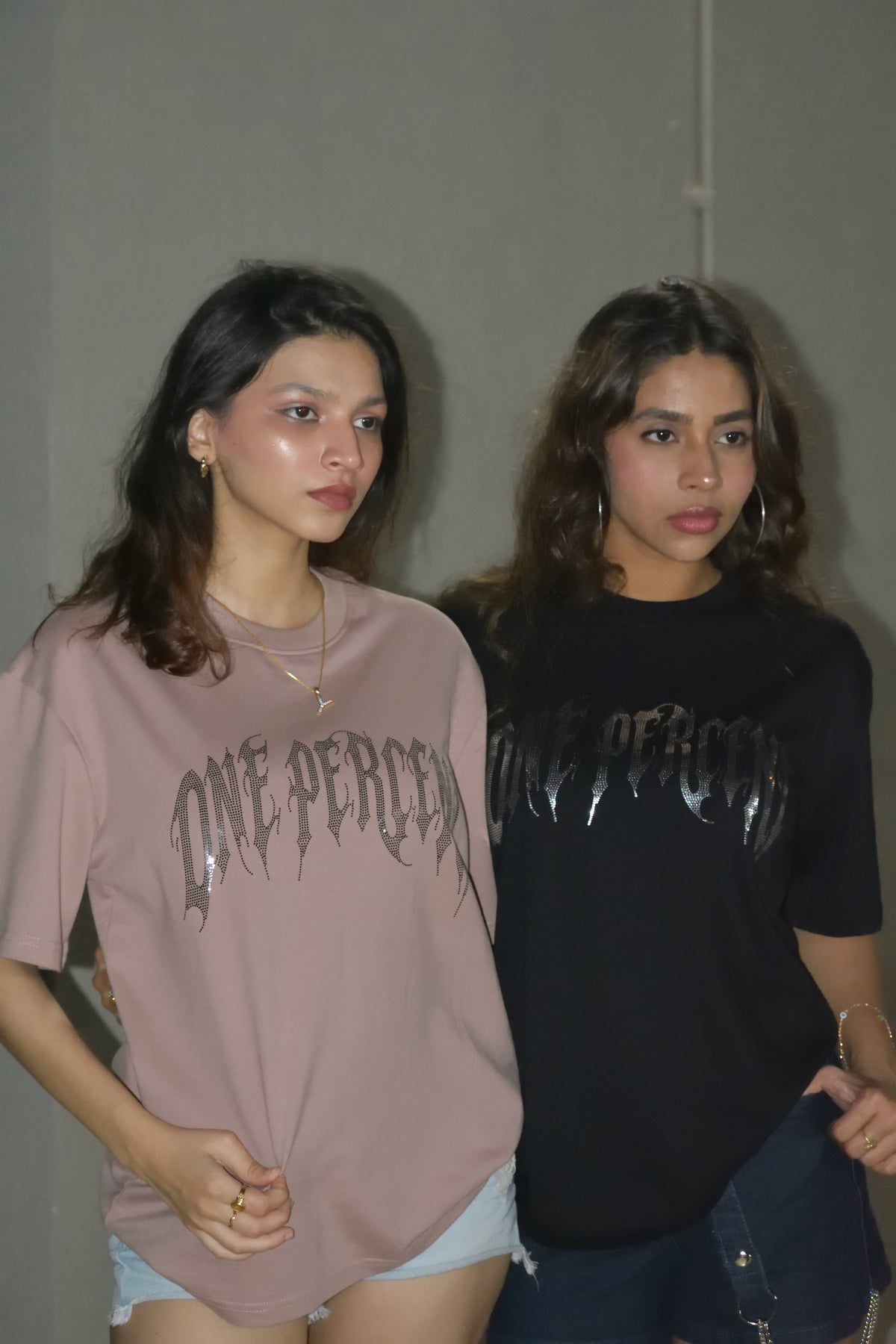 Radiance Oversized Tee (Rose Dust)