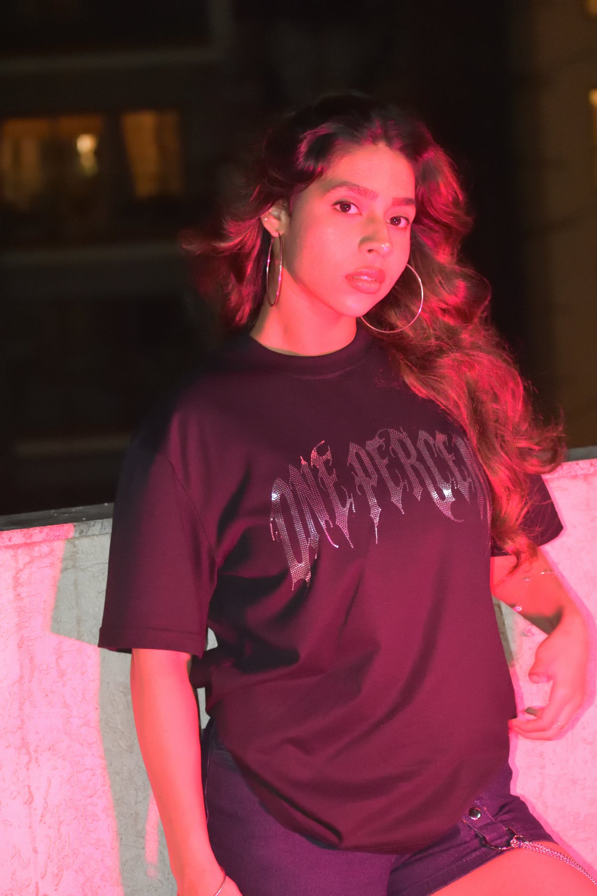 Radiance Oversized Tee (Black)