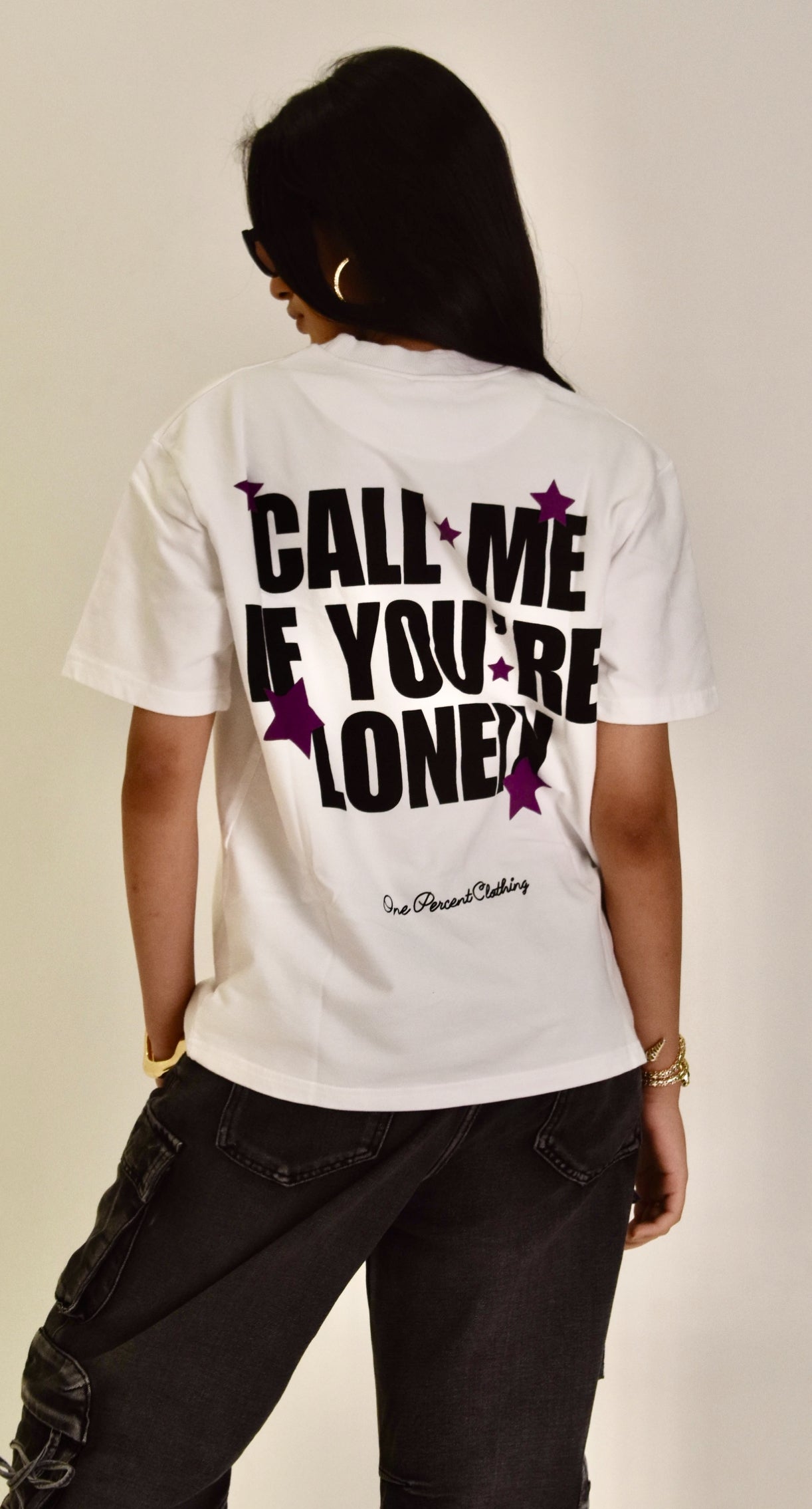 Call Me If You're Lonely Oversized Tee