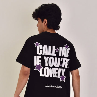 Call Me If You're Lonely Oversized Tee