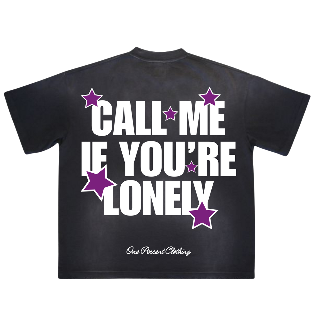 Call Me If You're Lonely Oversized Tee