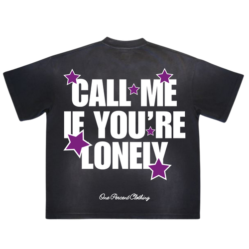 Call Me If You're Lonely Oversized Tee
