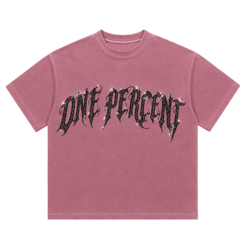 Radiance Oversized Tee (Rose Dust)